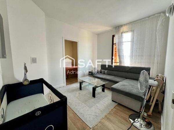T2 35m² loué – Quartier des écrivains 94190