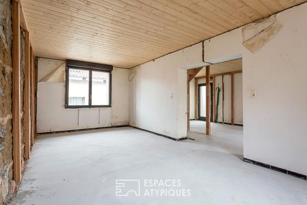 Duplex en plateau à réagencer