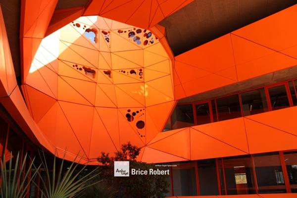 Location bureaux à Lyon Confluence avec terrasse et architecture contemporaine