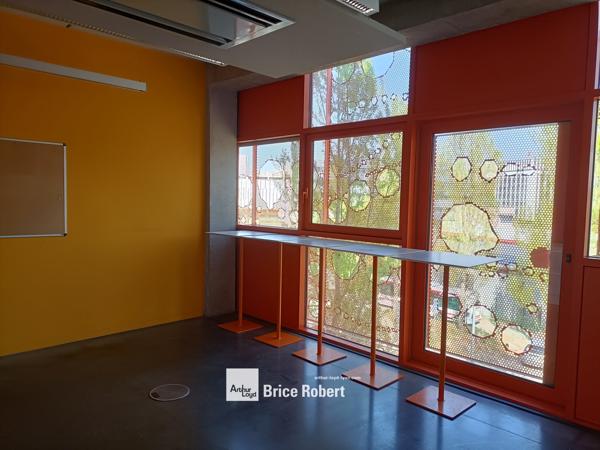 Location bureaux à Lyon Confluence avec terrasse et architecture contemporaine