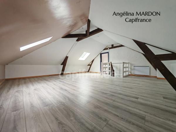 Maison de ville familiale T7 de 139 m² à Bolbec (5 à 6 chambres) avec cour et atelier