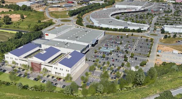 A vendre proche Auchan, Bureaux Poitiers SUD – Accessibilité, visibilité et stationnement