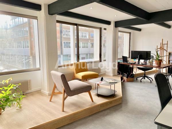 À VENDRE ou À LOUER - Bureaux en open space sécurisés avec kitchenette - Centre Lille
