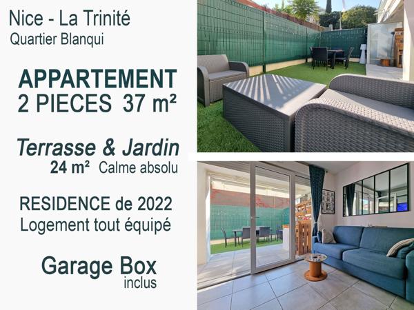 Appartement 2 pièces - 37 m² Exclusivité efficity
