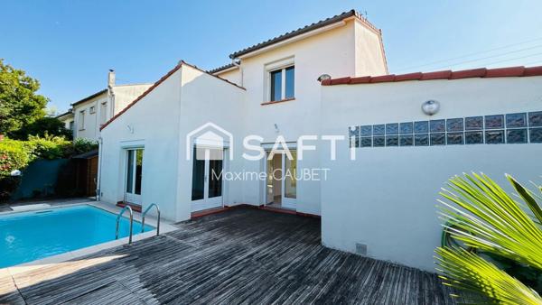 Maison avec piscine - 5 pièces - Secteur Roseraie / Croix-Daurade