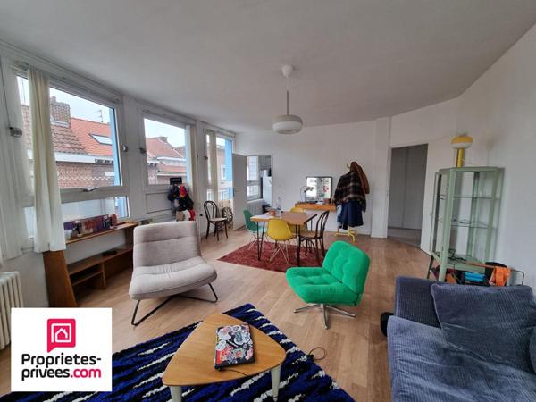 Appartement, T3, 2 chambres, 78 m2, hyper centre de Lens