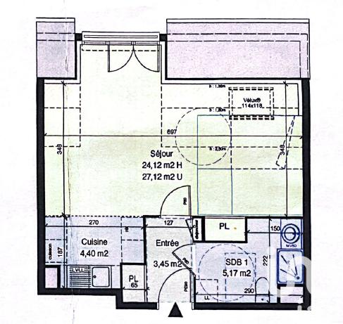 Appartement à vendre 2 pièces 37 m² Villemoisson-sur-Orge