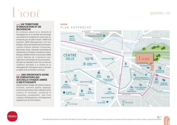 Appartement à vendre 2 pièces 45 m² Quimper