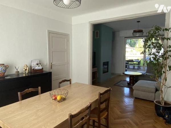 A vendre, SECLIN, maison 1955 rénovée, 4 chambres, dressing, jardin clos