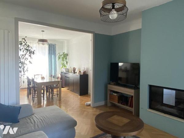 A vendre, SECLIN, maison 1955 rénovée, 4 chambres, dressing, jardin clos