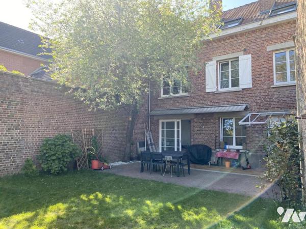 A vendre, SECLIN, maison 1955 rénovée, 4 chambres, dressing, jardin clos