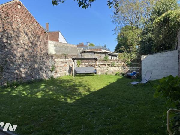 A vendre, SECLIN, maison 1955 rénovée, 4 chambres, dressing, jardin clos