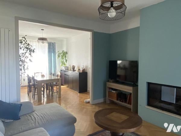 A vendre, SECLIN, maison 1955 rénovée, 4 chambres, dressing, jardin clos