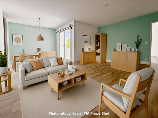 Exclusivité à Bruges : Superbe appartement 2 pièces au dernier étage avec garage