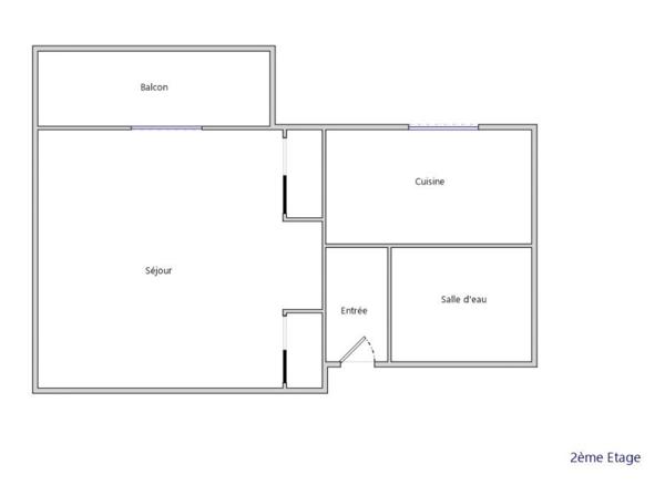 Location appartement 1 pièce 29 m² Dijon