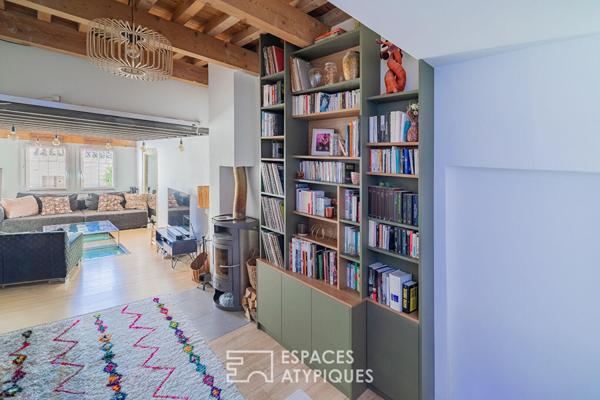Maison de ville rénovée avec garage
