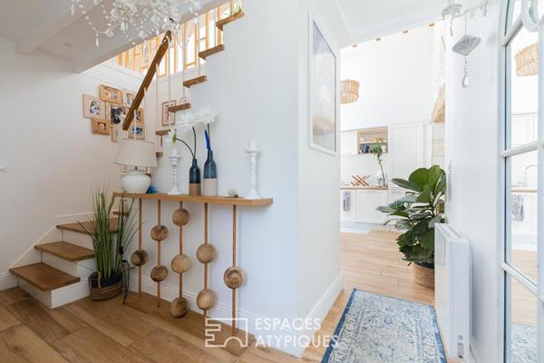 Maison charentaise rénovée avec piscine
