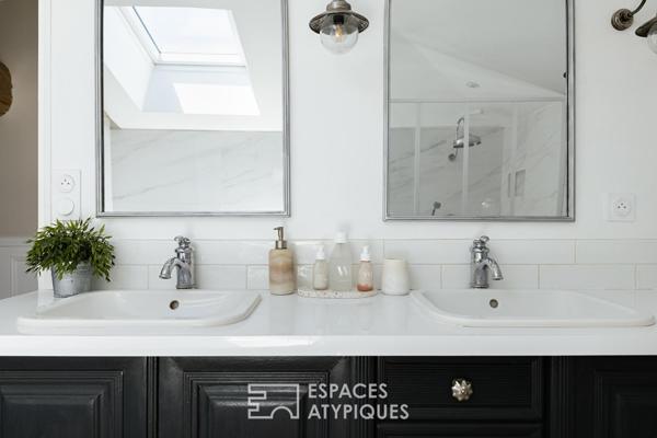 Maison charentaise rénovée avec piscine