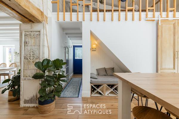 Maison charentaise rénovée avec piscine