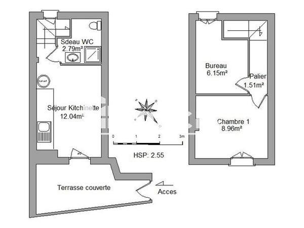 Location Appartement 2 pièces 31.45 m² - RUE HELENE BOUCHER Ensues La Redonne 13820