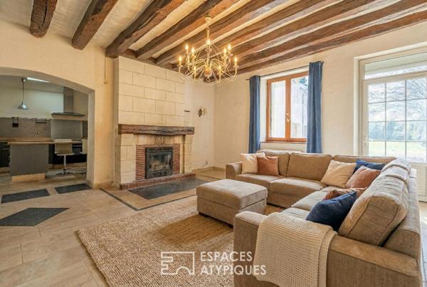 Maison de charme et gîte indépendant au coeur d’un hectare préservé