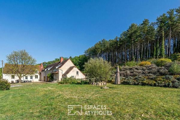 Maison de charme et gîte indépendant au coeur d’un hectare préservé