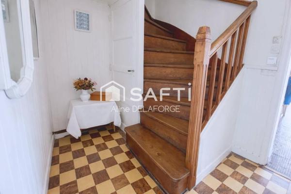 Maison de ville pleine de charme avec jardin – Vie de plain-pied possible