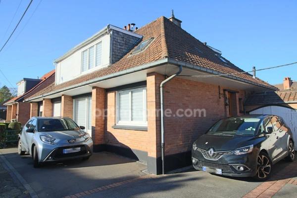 Hem proche Lannoy - Maison semi mitoyenne 104 m2 habitables
