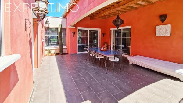 Bagard (30140) Maison de plain pied contemporaine - 144 m² habitable avec piscine