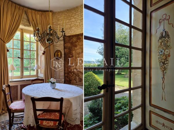 Manoir Normand du XVe siècle, Monument Historique, dans le Pays d'Auge