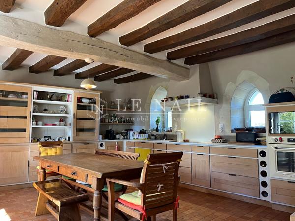 Charmant manoir des XVe et XVIIIe siècles dans la Sarthe