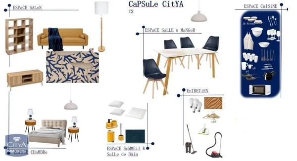 Appartement à louer 2 pièces 45.73m² Metz (57070)