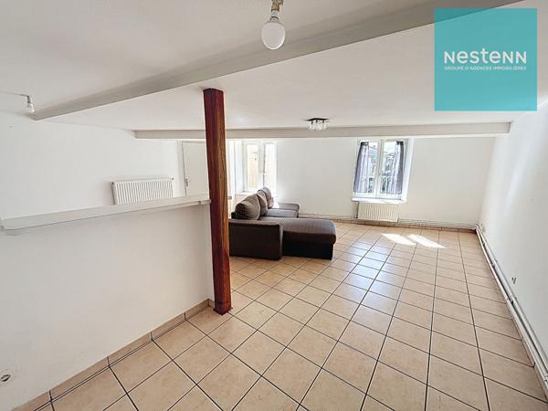 Appartement T3 - 2 chambres et belle pièce de vie - hyper centre ville