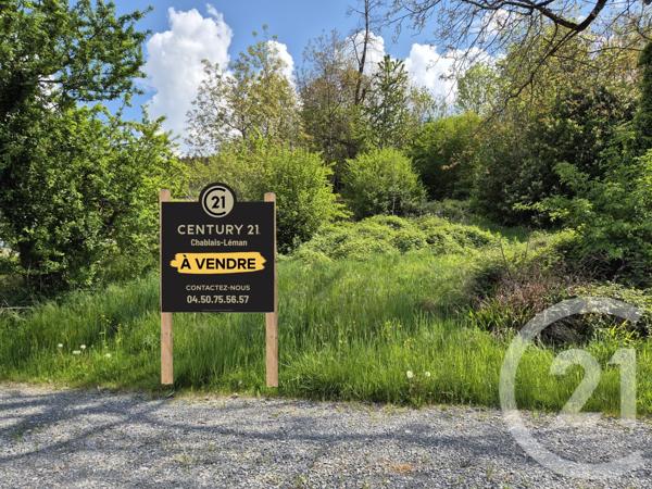 Terrain à vendre  1052 m2 NEUVECELLE - 74