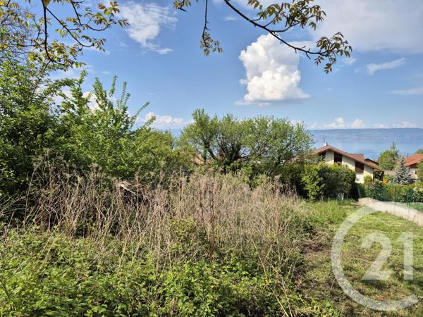 Terrain à vendre  1052 m2 NEUVECELLE - 74