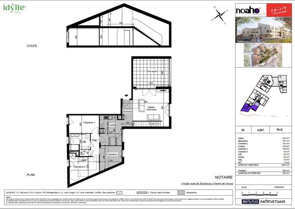 Appartement 4 pièces - 108 m²