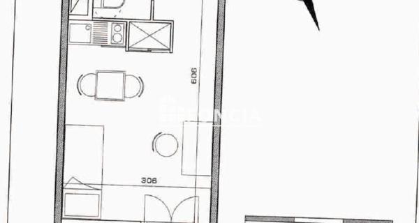 À vendre Studio 18.14 m² - Bron 69500