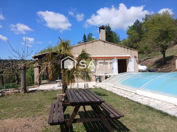 Exclusivité SAFTI Villa de plain-pied avec piscine