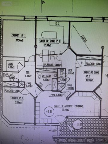 Fonds et/ou murs commerciaux à louer à Dole dans le Jura (39100), ref : 39034-L70