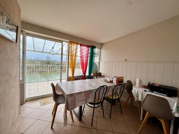 Maison de ville bord de Garonne