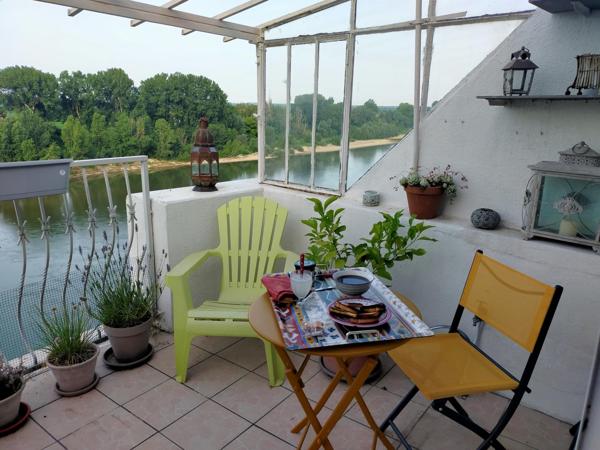 Maison de ville bord de Garonne