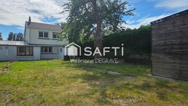 Maison familiale 104 m² – 4 chambres – Jardin