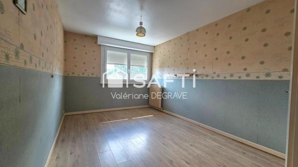 Maison familiale 104 m² – 4 chambres – Jardin