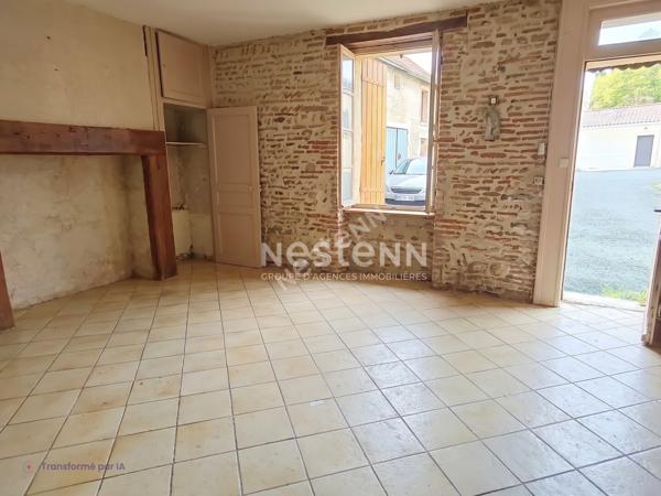 Maison de ville avec jardin - Saint Livrade sur Lot - 4 pièces, 90 m²