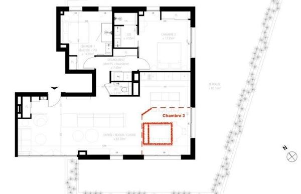 Vente Appartement de luxe Montpellier 4 Pièces 108 m²