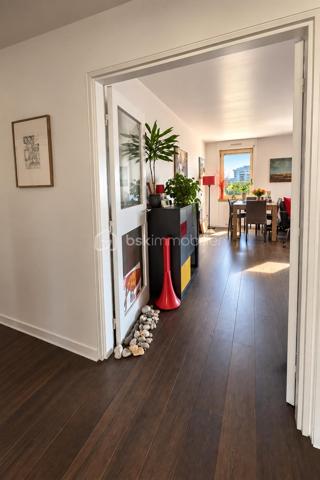 Un cadre de vie privilégié pour toute la famille !
Situé au 5ème étage avec ascenseur, cet appartement traversant séduit immédiatement par son calme, son absence de vis-à-vis et ses vues dégagées sur de grands espaces ouverts.
Son balcon à ce titre constitue un véritable atout pour profiter pleinement de l'extérieur.
L'entrée s'ouvre sur un couloir suffisamment large, desservant harmonieusement les différentes pièces et menant à un espace nuit parfaitement séparé, idéal pour préserver l'intimité de chacun.
La pièce de vie offre un agréable séjour de 25 m2 baigné de lumière grâce à son exposition SUD/ SUD EST avec un porte fenêtre donnant sur l'extérieur ainsi qu'une fenêtre.
La cuisine dinatoire de 9m2 fonctionnelle et conviviale avec sa grande ouverture, est particulièrement adaptée à la vie de famille et aux repas du quotidien.
Côté nuit, l'appartement propose une chambre parentale de 14 m2, complétée par un dressing adjacent, ainsi que deux autres chambres de 10 et 9 m2, dont une avec son balcon.
Une cave et un parking en sous-sol complètent efficacement ce bien.

Les atouts :
* 3 chambres
* 5ème étage avec vue dégagée et sans vis-à-vis
* Exposition SUS/SUD EST
* Séjour de 25 m2
* Cuisine dinatoire de 9 m2
* Espace nuit séparé
* Toiture rénovée en 2025 et ascenseurs en 2026
* Parc André Citroën tout proche
* Etablissements scolaires et centre d'animation accessibles à pied
* Transports à proximité : métro lignes 8 et 10 et RER C.
Un Appartement familial lumineux et fonctionnel, bénéficiant d'un environnement privilégié et d'une belle qualité de vie ...à découvrir sans tarder !