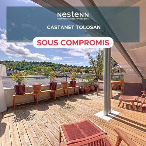 Appartement de standing de 116 m² avec vue dégagée sur les coteaux à Castanet-Tolosan