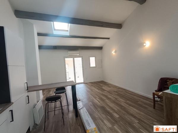 Appartement rénové 60 m² avec terrasse