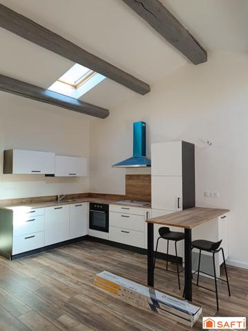 Appartement rénové 60 m² avec terrasse