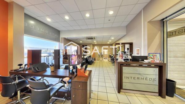 Salon de coiffure à vendre galerie marchande Intermarché